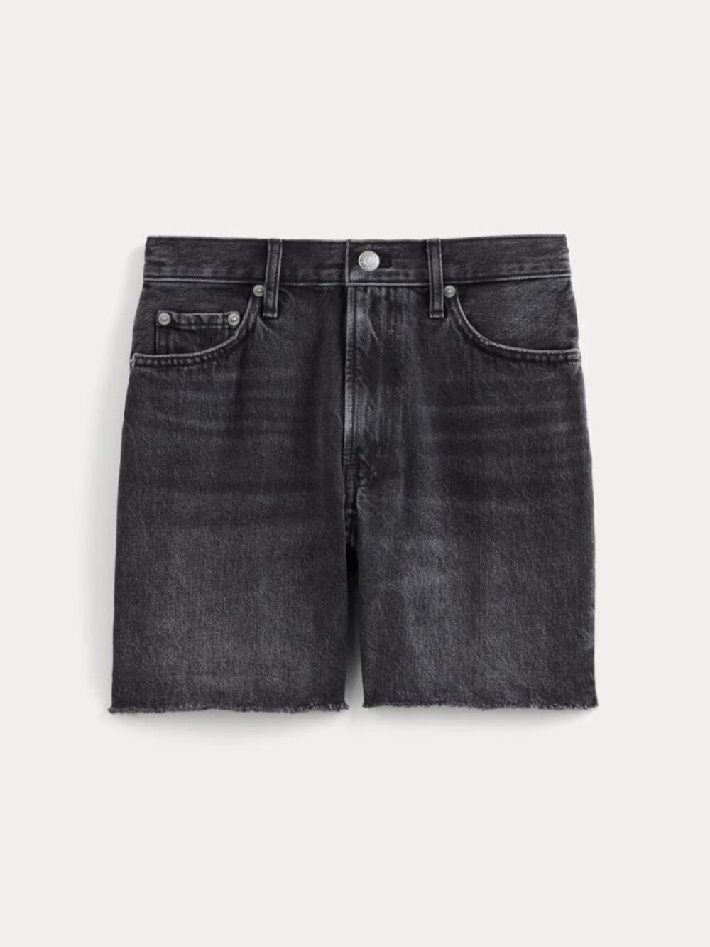 EVERLANE The Cheeky Jean Short in Vintage Black Size 30